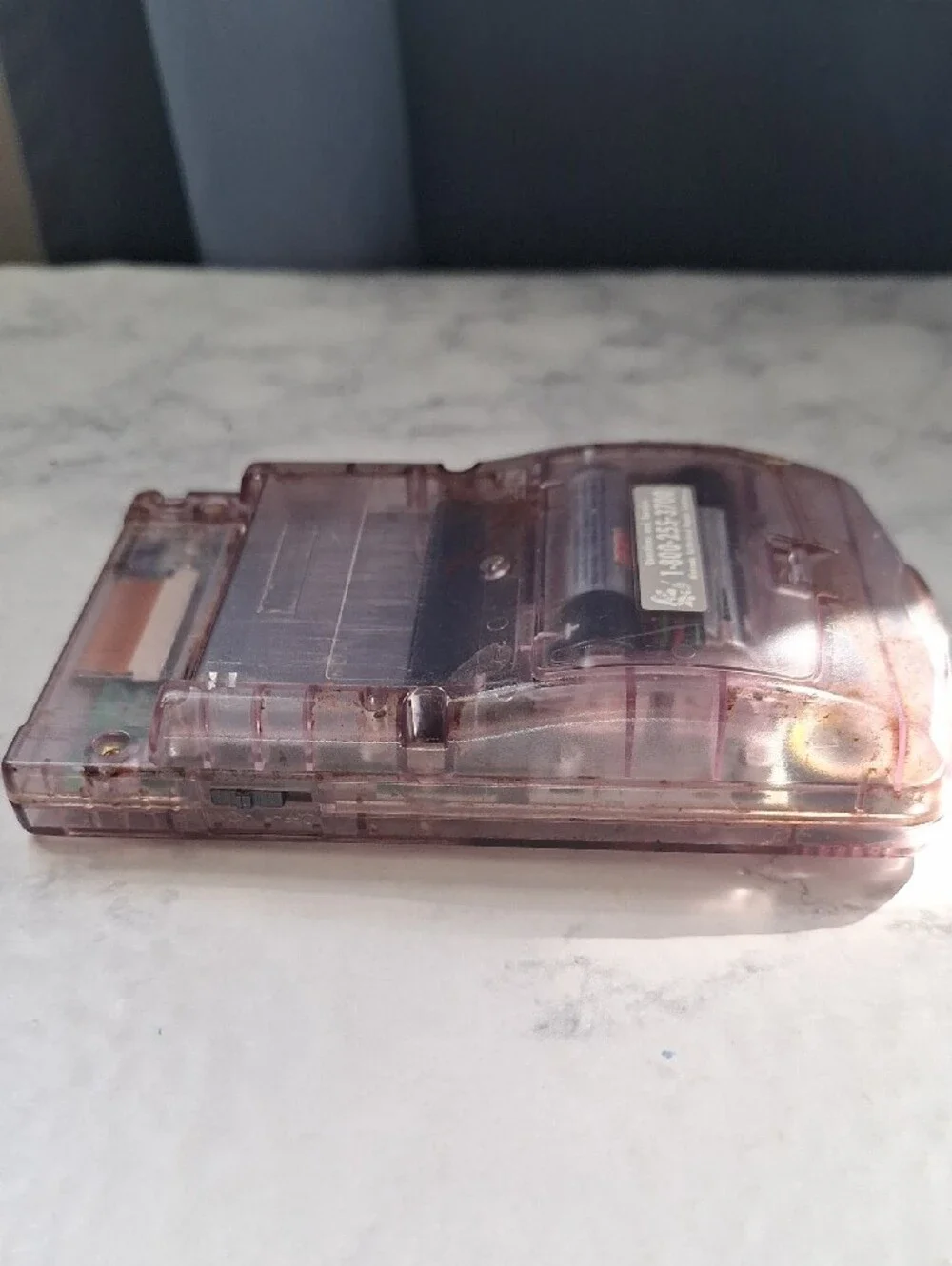 Nintendo Game Boy Color - Transparent Purple/Pink Shell